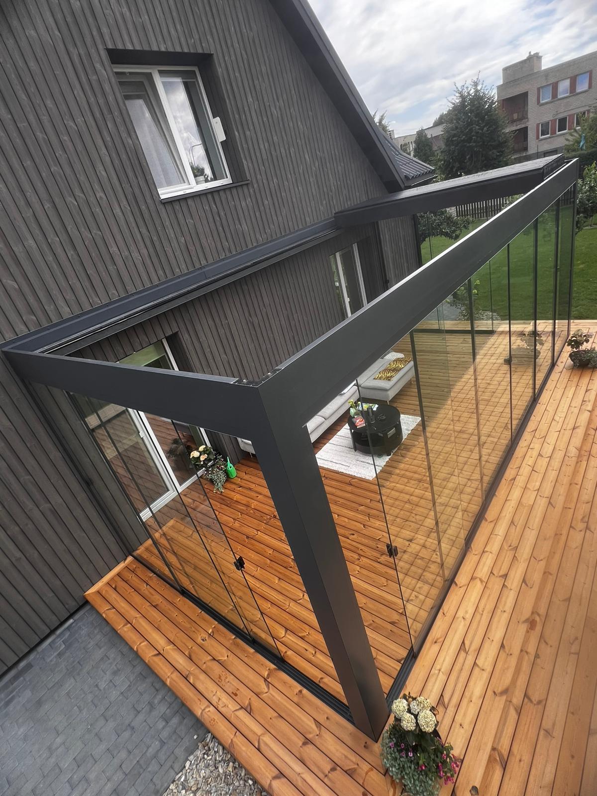 Moderni pergola Kėdainių rajone - nuotrauka 3