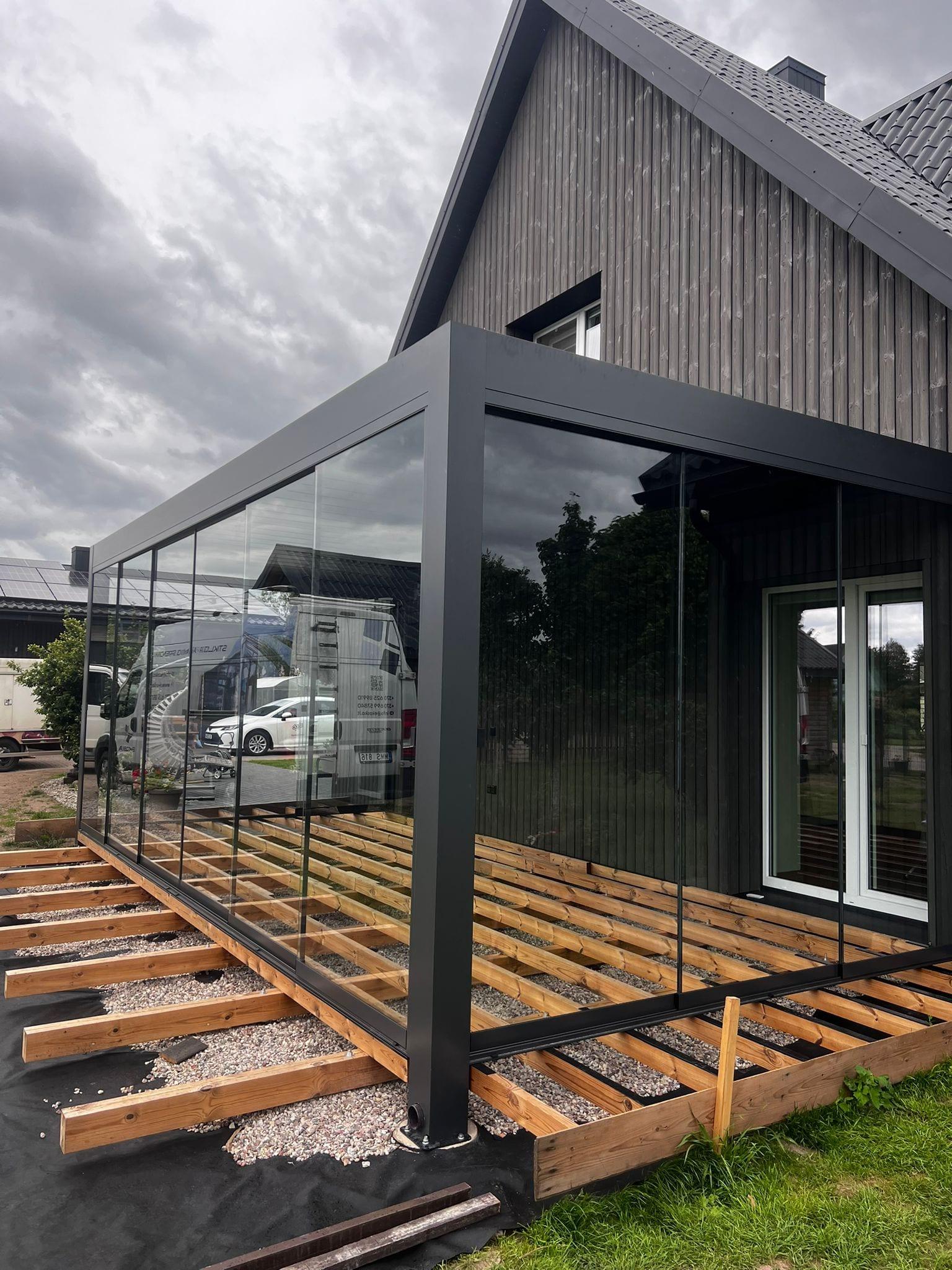 Moderni pergola Kėdainių rajone - nuotrauka 4