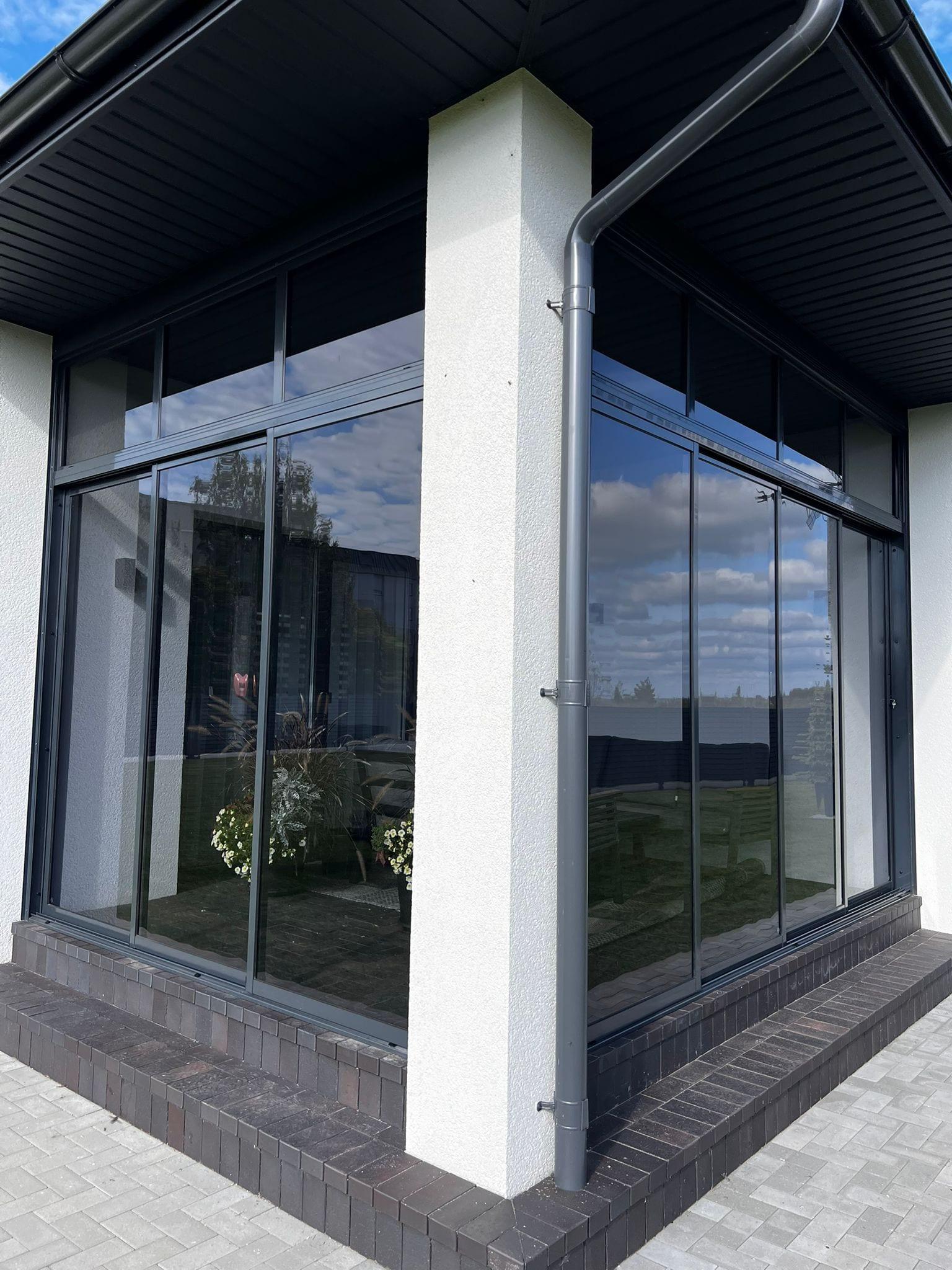 Terasos stiklinimas rėmine sistema - nuotrauka 4